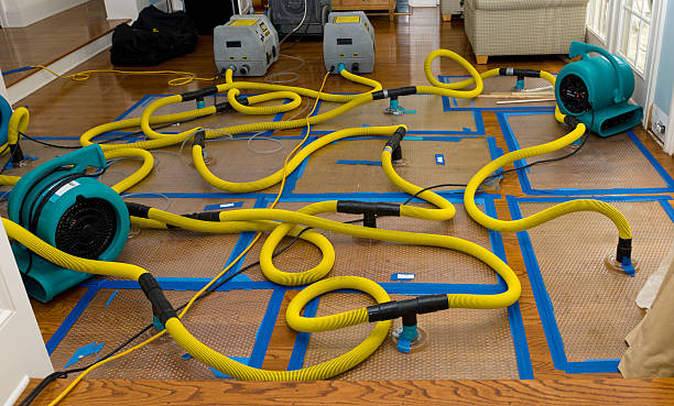 Professional Crawl Space Water Removal technician working in Cameron, NC
